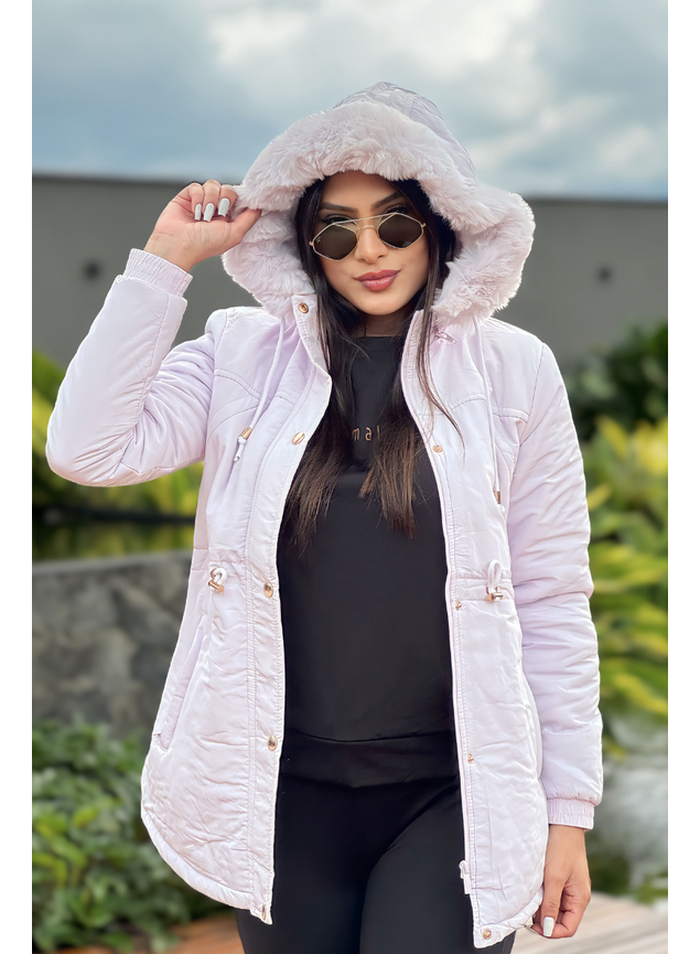 Parka Casacos Femininos Importados Blusa De Frio Feminina Casaco